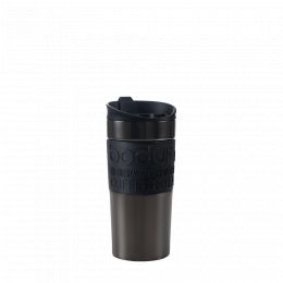 Double-walled insulated travel mug: Bodum® Travel Mug - Anthracite
