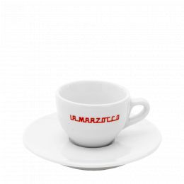 espresso cups set La Marzocco white
