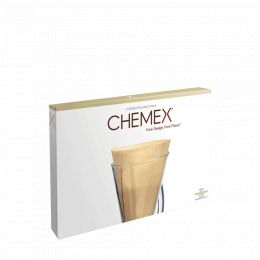 Box of 100 filters for chemex natural 2 cups