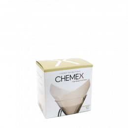 Schachtel mit 100 Filtern für die CHEMEX [6 bis 10 Tassen]