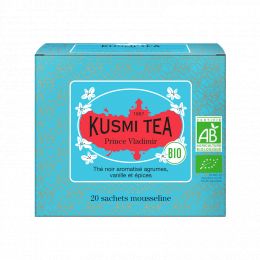 Thé vert Bio Kusmi Tea – Prince Vladimir – Boite de 20 sachets