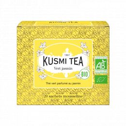 Grüner Tee Bio Kusmi Tea – Vert Jasmin – 20 Teebeutel