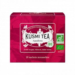 Kräutertee Bio Kusmi Tea – AquaRosa – 20 Teebeutel