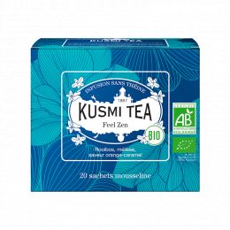 Organic infusion Kusmi Tea – Feel Zen – 20 muslin tea bags