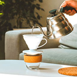 Café en grain décaféiné à base d'eau sans solvant - Mouture au choix